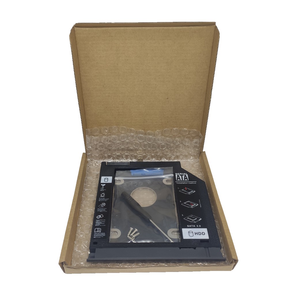 Adaptador Caddy Ssd Hd P/ Notebook Lenovo Ideapad 320 E 330