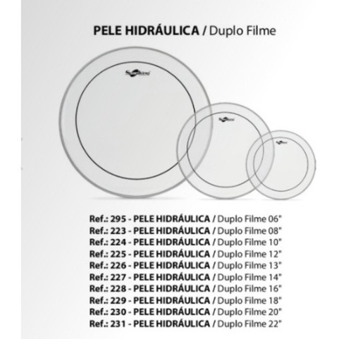 Pele Hidráulica Duplo Filme 20 Polegadas Pro Fire Spanking 1 Pele de 20"