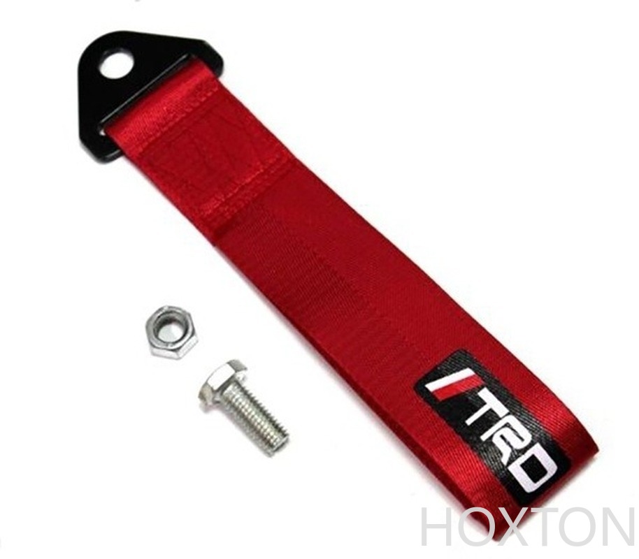 JDM High Strength for TOYOTA TRD Racing car tow strap/tow ropes/Hook