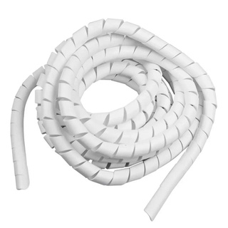 Organizador De Fio E Cabos Branco 12,5Mm 1,5 Metros Daneva