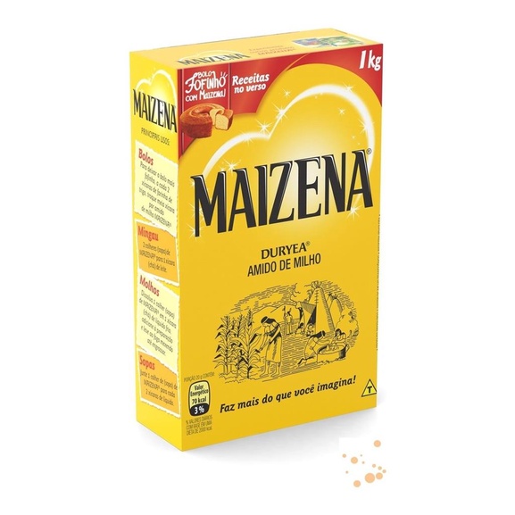 Maizena 1kg Amido De Milho Maizena 1kg
