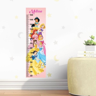 Régua de Crescimento Personalizado Adesivo menina Frozen Princesas Masha Minie em Oferta na Shopee