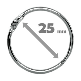 Argola Articulada - 25mm Prata (10UN) em Oferta na Shopee