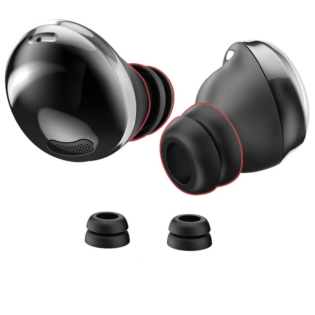 Borrachinha Dupla Anti Ruídos e Queda Compatível Com Galaxy Buds Pro Borracha