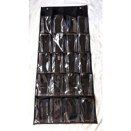 Sapateira 10 pares com bolso trasparente