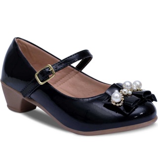 Sapatilha Salto Infantil Feminino Sapato Social Festa 03.18 em Oferta na Shopee