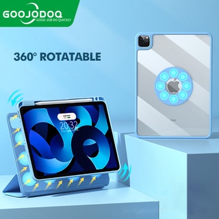 GOOJODOQ Caso tablet 360 Graus De Rotação Suporte Magnético Forte Inteligente Para pro 11 2020 Ar 410.2 10.9 11