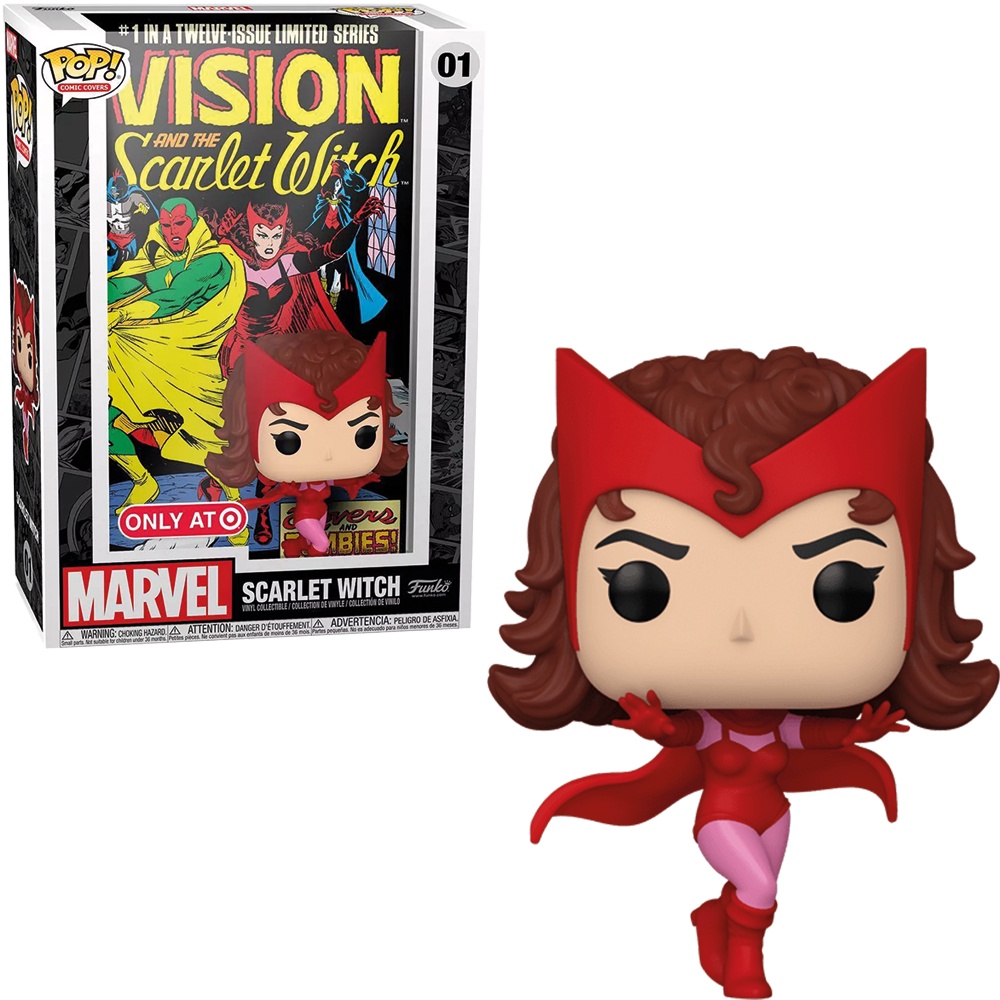 Funko Pop Comic Cover Marvel - Scarlet Witch 01 Novo Original