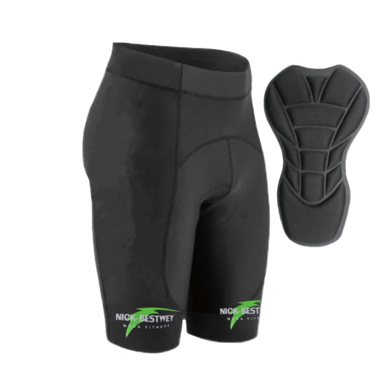 Bermuda Short Ciclismo Bike De Alta Performance Com Forro Dupla Camada Multi-Gomos D90