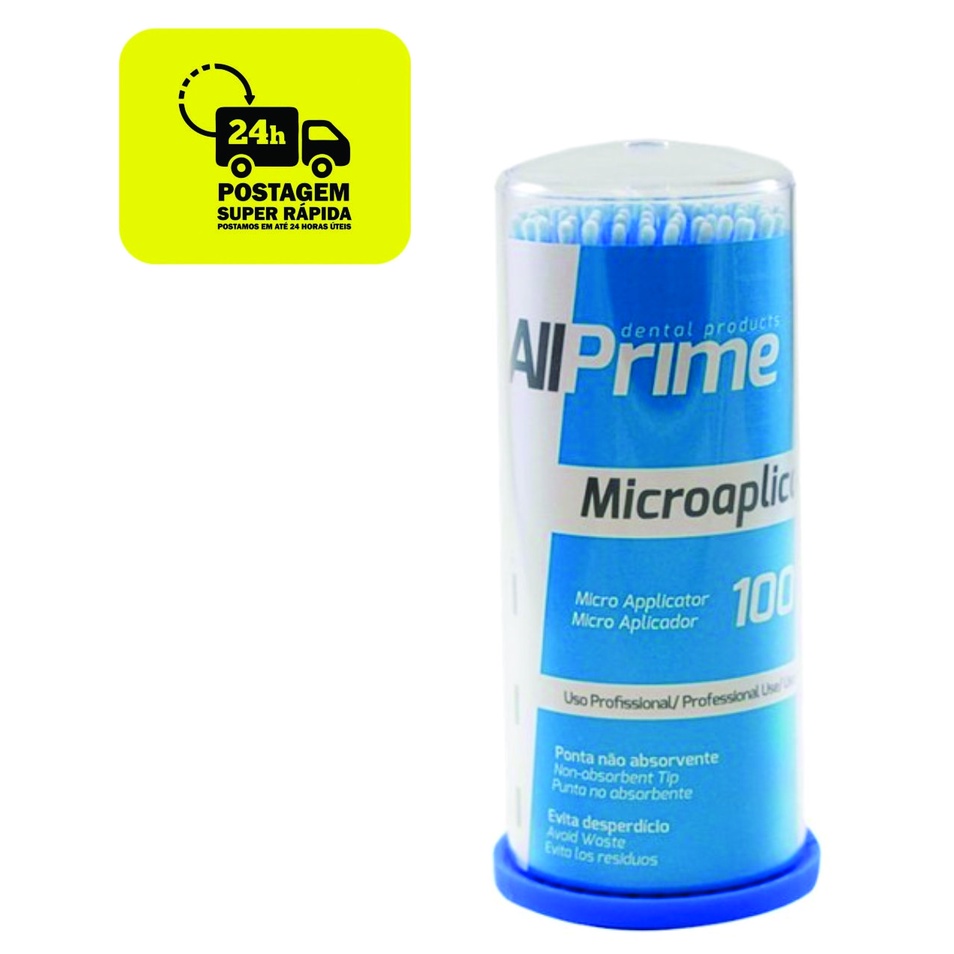 Microaplicador Microbrush - AllPrime - Odontologia / Pincel Aplicador