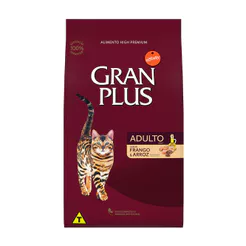 Ração Gran Plus Gatos Adultos Frango e Arroz 1 kg