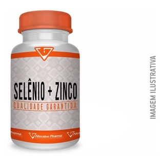 Selênio 200mcg + Zinco 15mg - 90 Cápsulas