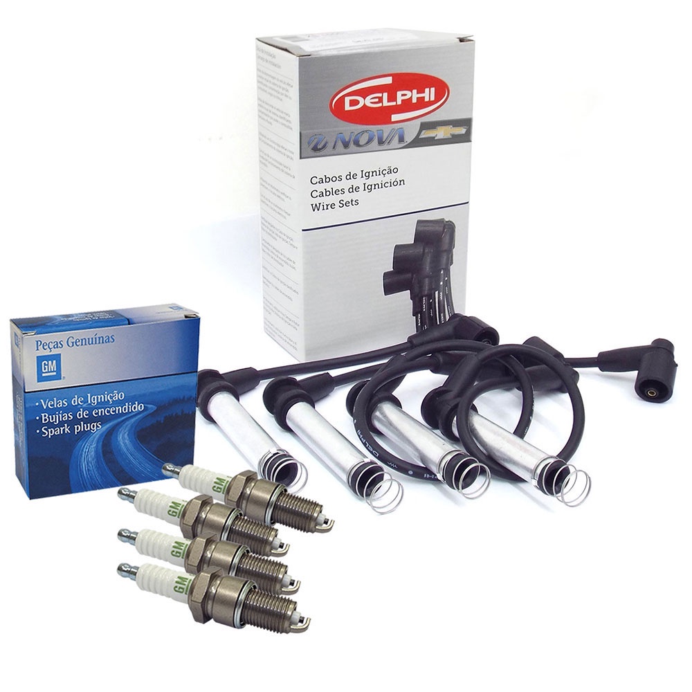 Jogo Cabos E Velas Ignicao 2.4 Flex S10 2006 A 2011 em Oferta na Shopee