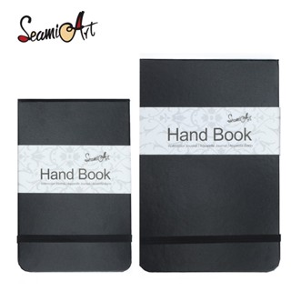 SeamiArt 2 Sizes Drawing Notebook For Watercolor 300GSM Paper/24 Sheets em Oferta na Shopee