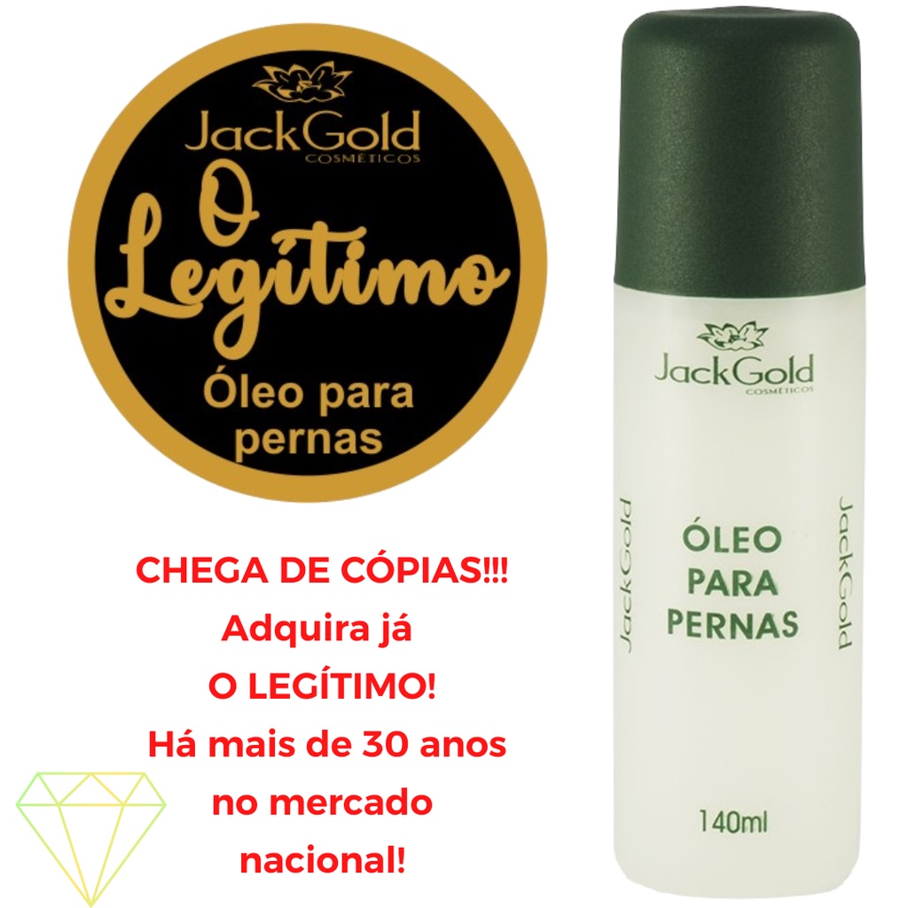*PROMOÇÃO* Jack Gold óleo relaxante Para Pernas 140ml ENVIO EM 24 HORAS em Oferta na Shopee