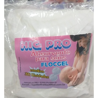 Absorvente De Seios Higpro 240 Unidades  DIA E NOITE em Oferta na Shopee