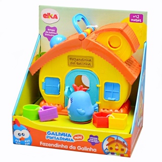 Fazendinha Galinha Pintadinha Mini Atividades - Elka Brinquedos em Oferta na Shopee