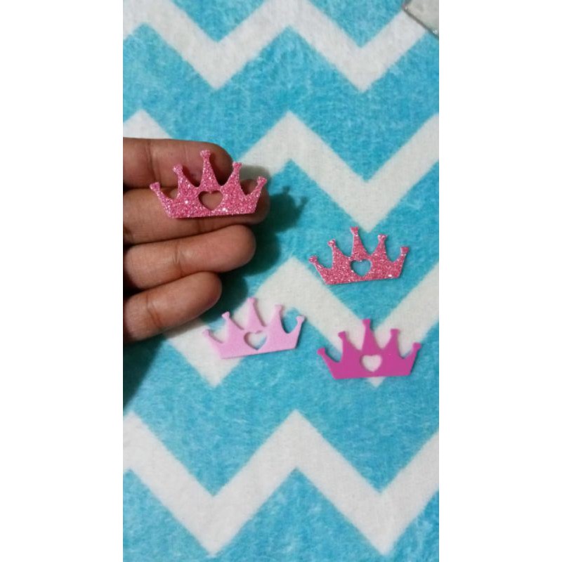 Aplique Coroa Princesas em eva / festa princesa Shopee Brasil