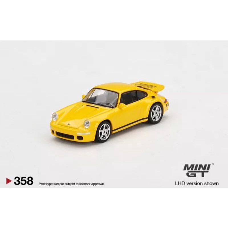 Porsche RUF CTR Anniversary Mini GT 1/64 - Escorrega o Preço