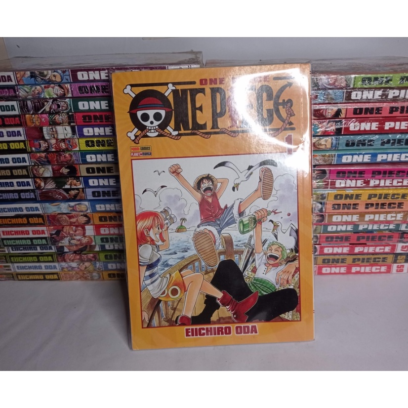 One Piece 3 em 1 Vol 7 Eiichiro Oda Editora Panini em Promoção na Americanas