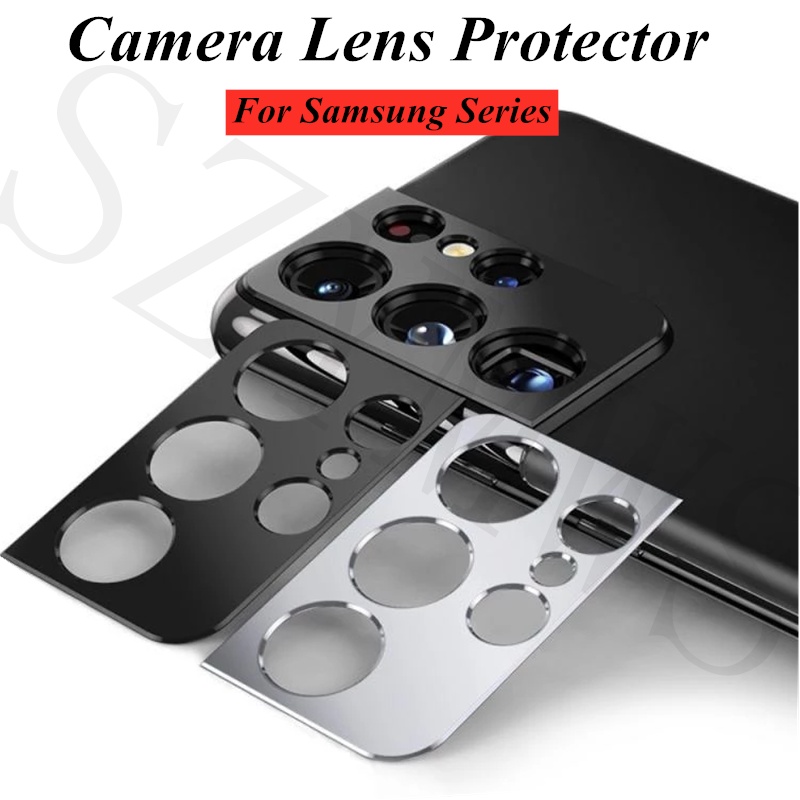 Protetor De Câmera De Metal Para Samsung Galaxy S25 S24 Ultra Plus Z Fold 7 6 Ca