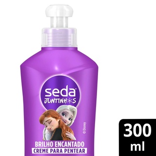 Creme para Pentear Seda Infantil Frozen Juntinhos Brilho Encantado com 300ml