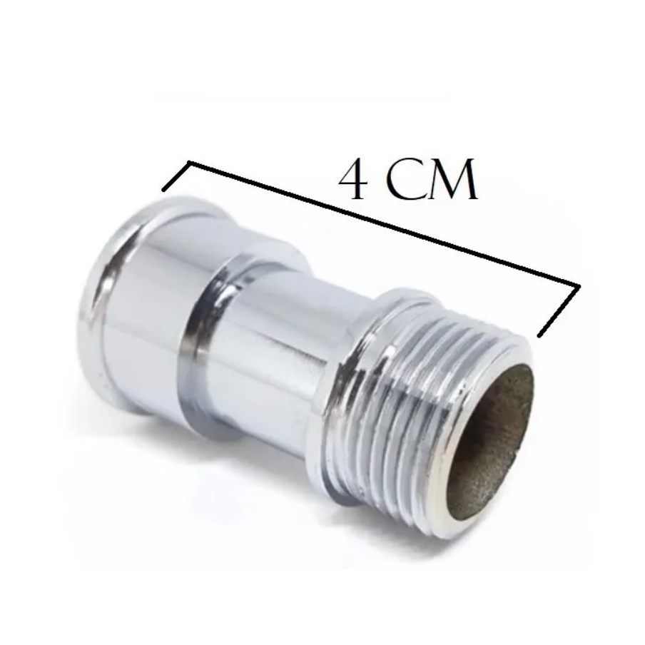 Extensor Cromado Prolongador Curto Torneira Chuveiro 1/2'' em Oferta na Shopee