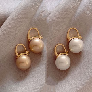Elegante Brincos De Pérola Feminino Acessórios