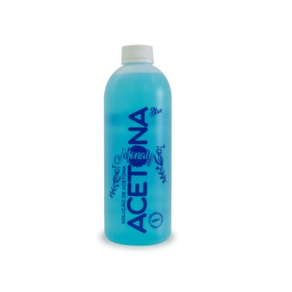 Acetona 500ml Musa Monoly Blue Para Remover Esmalte Das Unhas