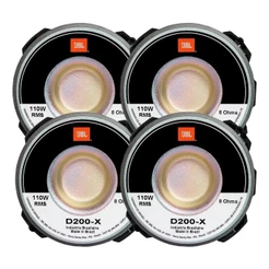 Kit 4 Drivers Jbl Selenium D200X 110 Watts Rms