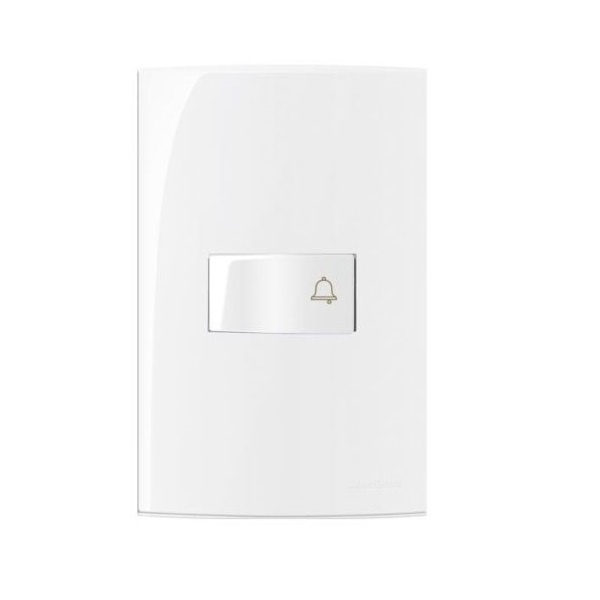 Conjunto Interruptor Pulsador Campainha 4x2 Sleek MarGirius