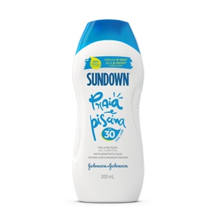 Protetor Solar Sundown Praia e Piscina FPS 30 200ml em Oferta na Shopee