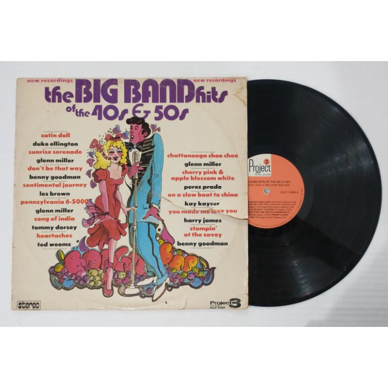 LP - Big Band Hits of the 40's & 50's