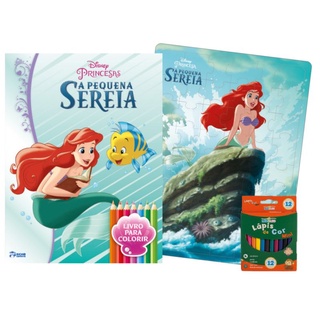Kit Diversão Disney - A Pequena Sereia