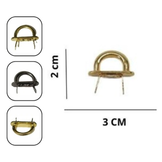 Kit 10 Unidades Porta Alça Bolsa Corrente Chaveiro Suporte Garra em Oferta na Shopee