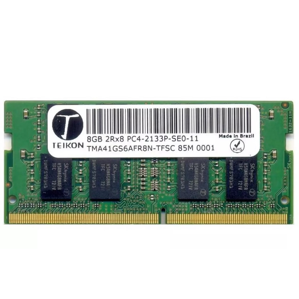 Memória Ram Color Verde 8gb 1 Teikon Tma41gs6afr8n-tfsc - Desconto no Preço