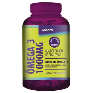 Omega 3 1000mg 120 Caps Vidora