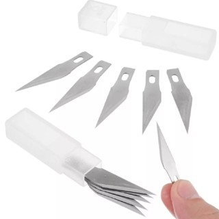 Laminas para estilete de precisão de artesanato 10 unidades em Oferta na Shopee