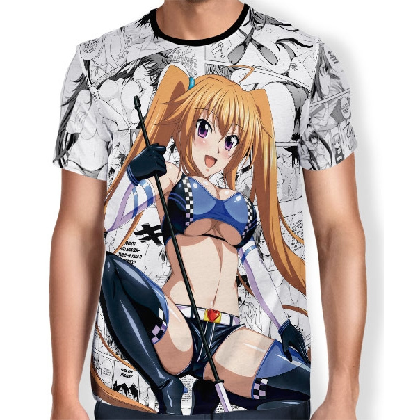 Camisa FULL Print Mangá Irina Shidou - High School DxD