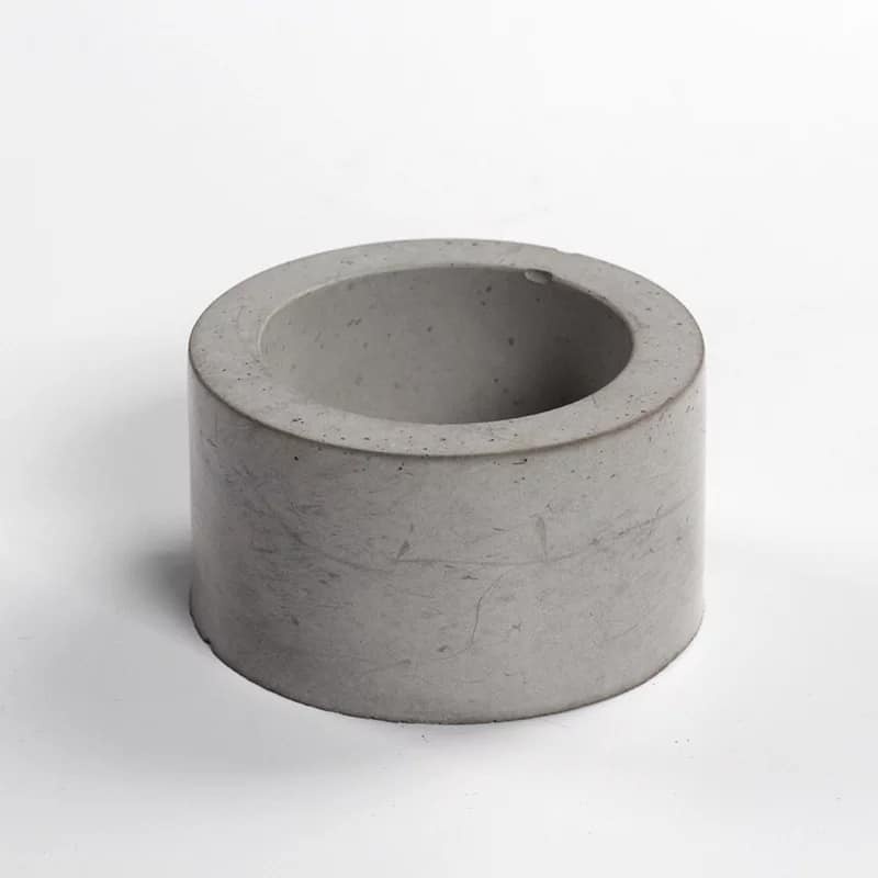 Vaso Redondo Suculentas Castiçal Baixo MT MALEOGA