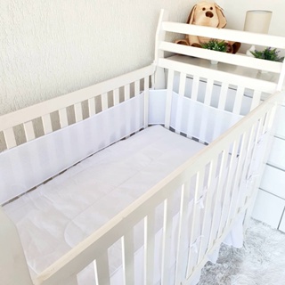Tela Protetora Respirável De 4m Para Berço Americano - Tela Inteira/ 4 Cantos em Oferta na Shopee