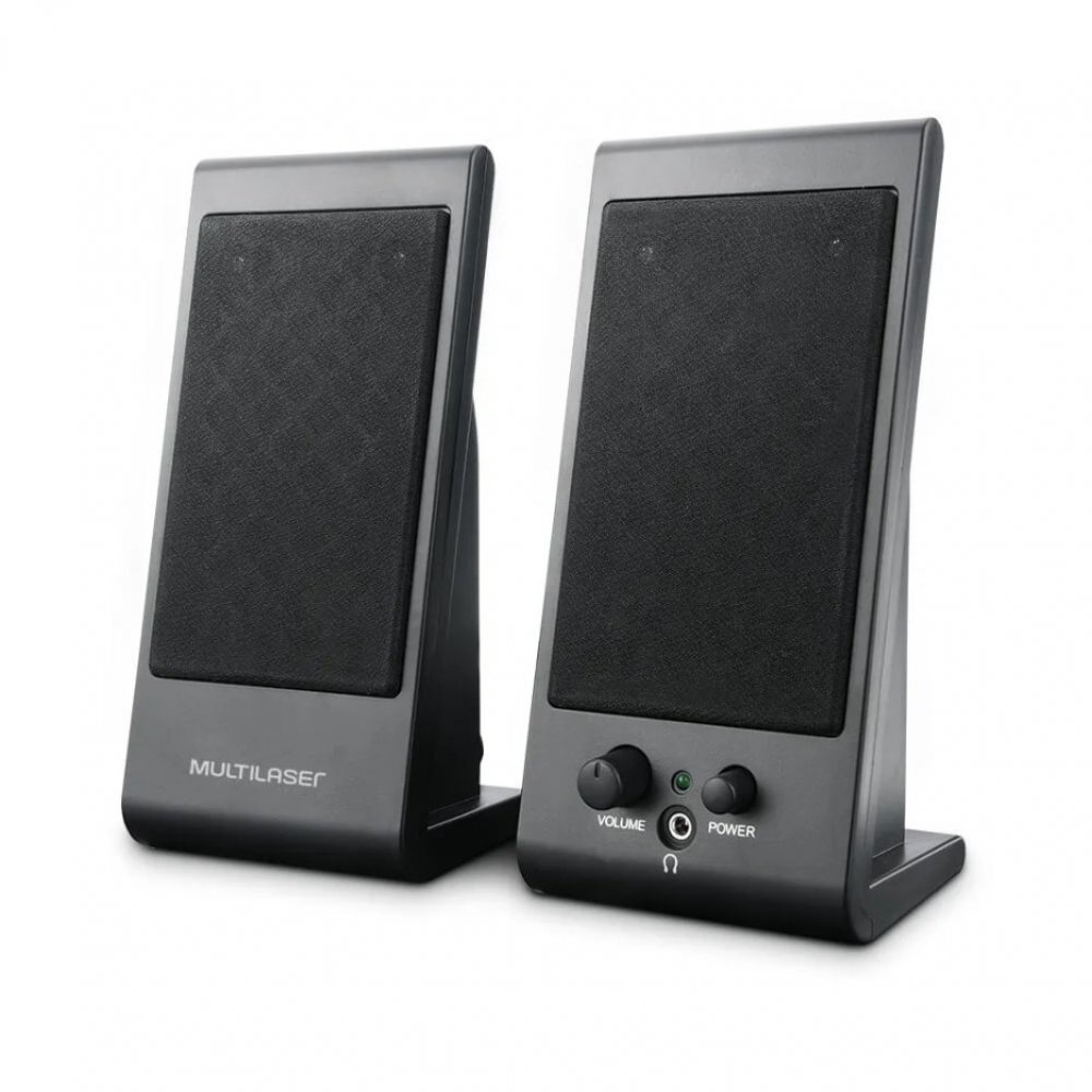 Caixa de Som Flat 3W Rms Multilaser - SP009 - Audio