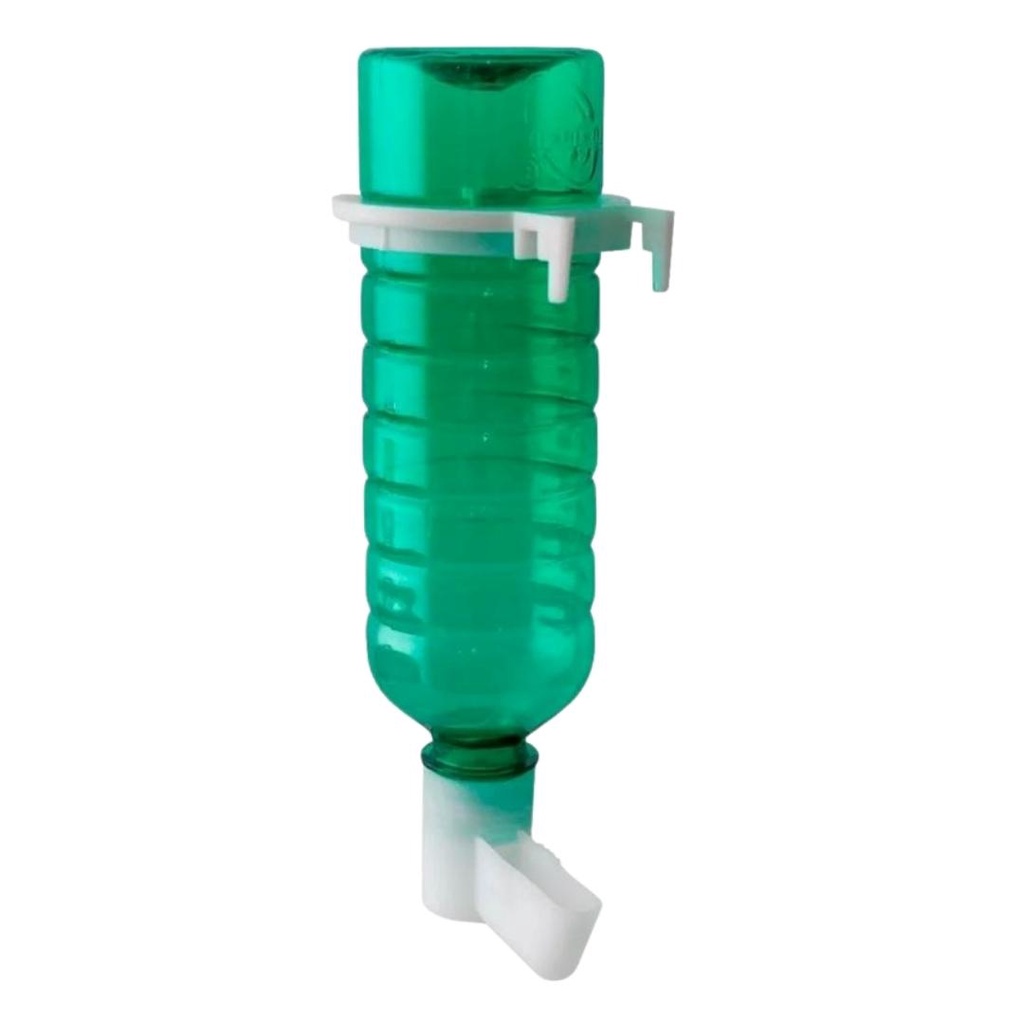 Bebedouro E Comedouro Pássaro Bico Fino 500ml