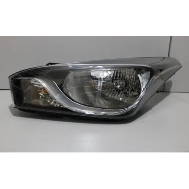 Farol Hb20 Fume Com Friso Cromado Ano 2015 A 2019 Esquerdo