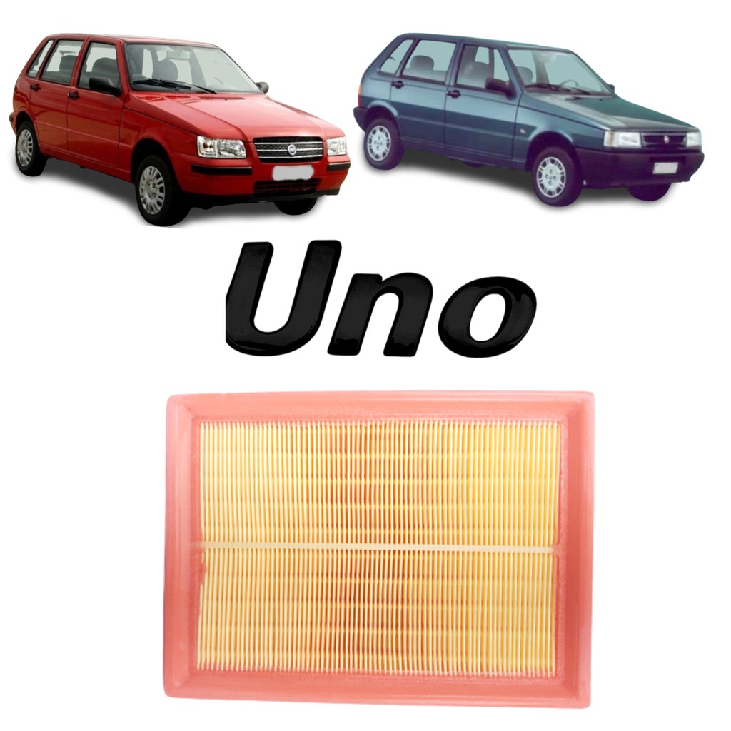 Filtro ar Uno Fire 1.0 2001 2002 2003 2004 2005 2006 2007 2008 2009 ...