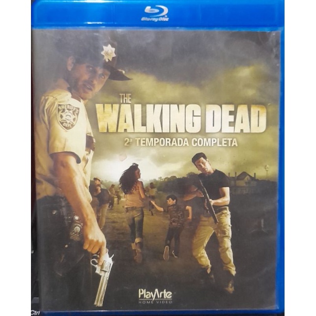 BOX C/2 BLURAY DISC-THE WALKING DEAD-2 TEMPORADA COMPLETA-CONSERVADO
