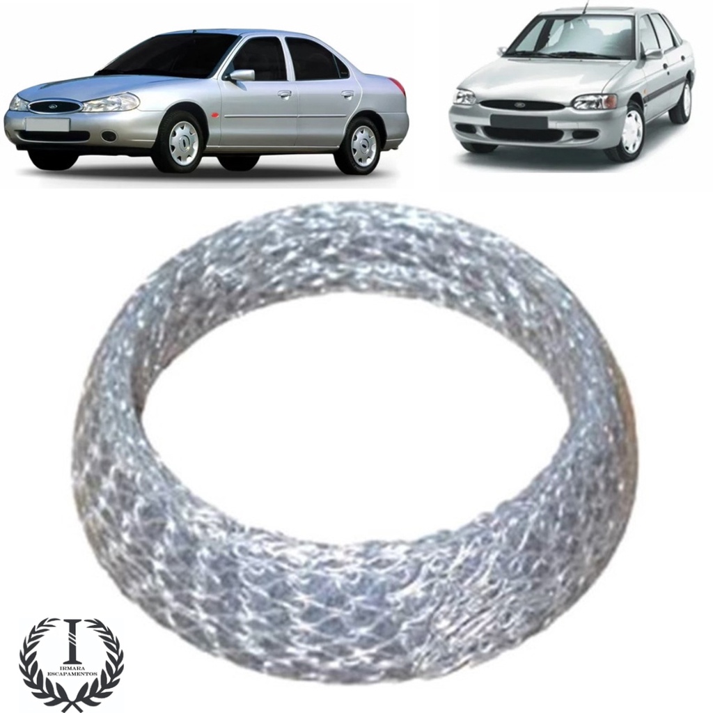 Anel De Vedação Escapamento Ford Escort e Mondeo - 1.8 e 2.0 16v  Zetec - 75mm interno em Oferta na Shopee