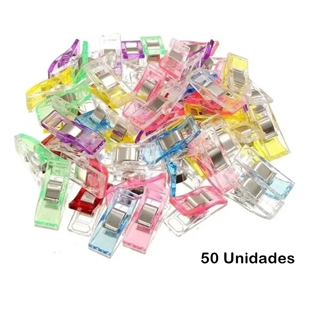 Prendedor De Tecido (clip) Pequeno 50 Unidades