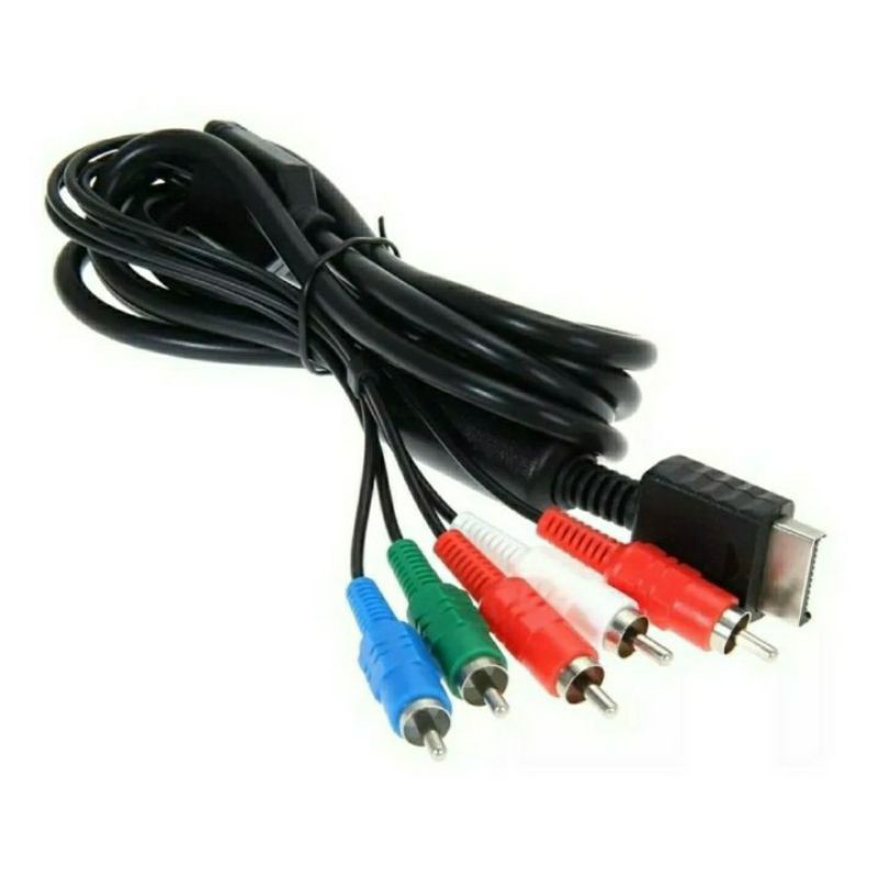 Cabo Vídeo Componente Xd540 Para Playstation Ps2 Ps3 Novo