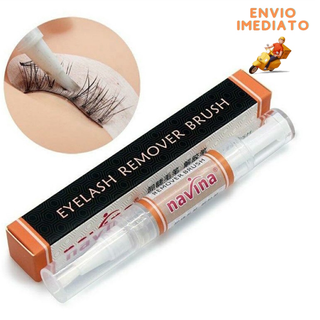 Caneta Removedor De Cola Para Extensão Cílios E Alongamento Navina em Oferta na Shopee